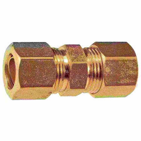 Midwest Fastener 1/2" OD x 1/2" OD Brass Compression Unions 2PK 34504